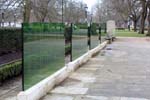Image of the glass wall at the Southampton Cenotaph �Peter Clegg 2013